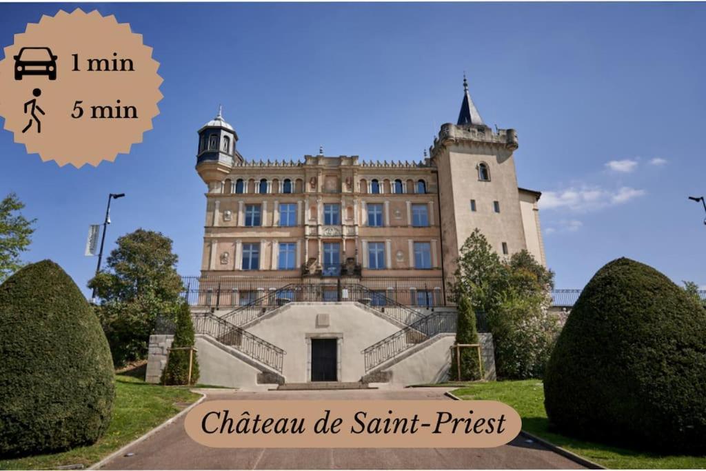 "Haven" Apartment Saint-Priest  Bagian luar foto