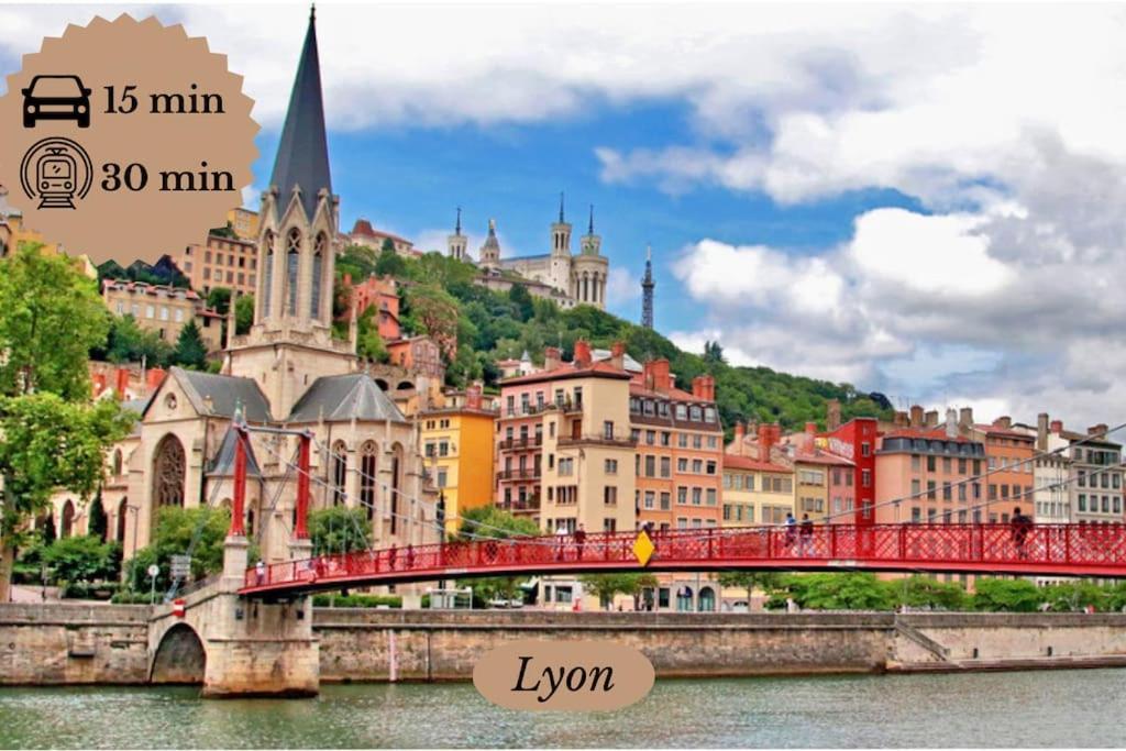 "Haven" Apartment Saint-Priest  Bagian luar foto