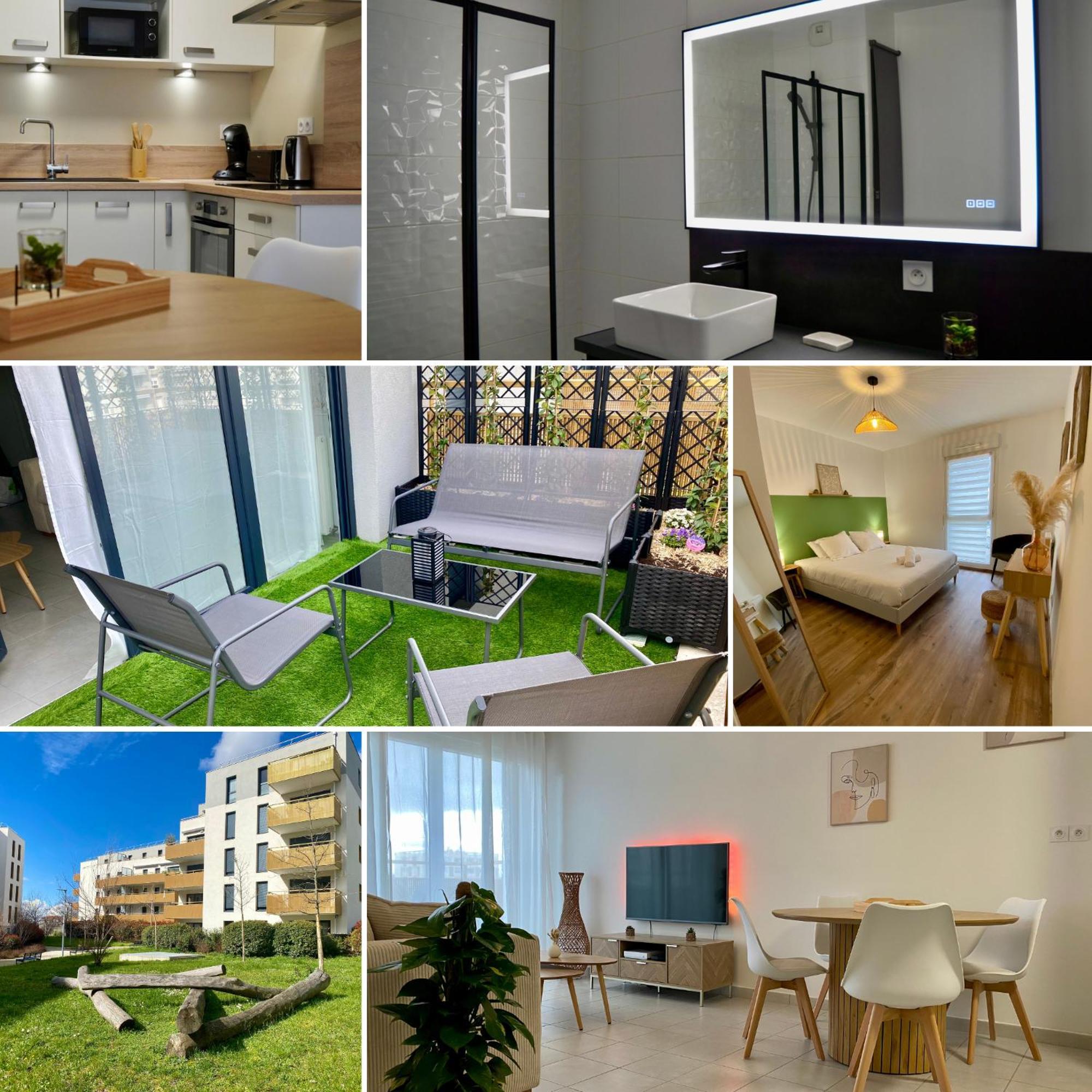 "Haven" Apartment Saint-Priest  Bagian luar foto